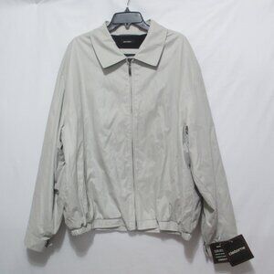 Claiborne Men's Microfiber Full Zip Golf Jacket Size 1X NEW w TAGS